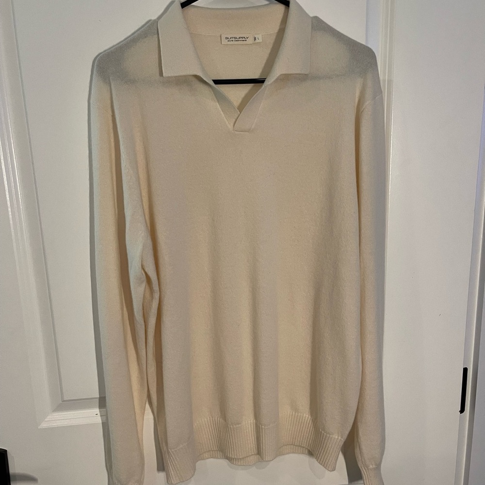 BRAND NEW - NEVER WORN - Suitsupply Mens cashmere sweater.